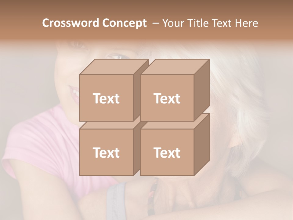 Healthy Best Ager Caring PowerPoint Template