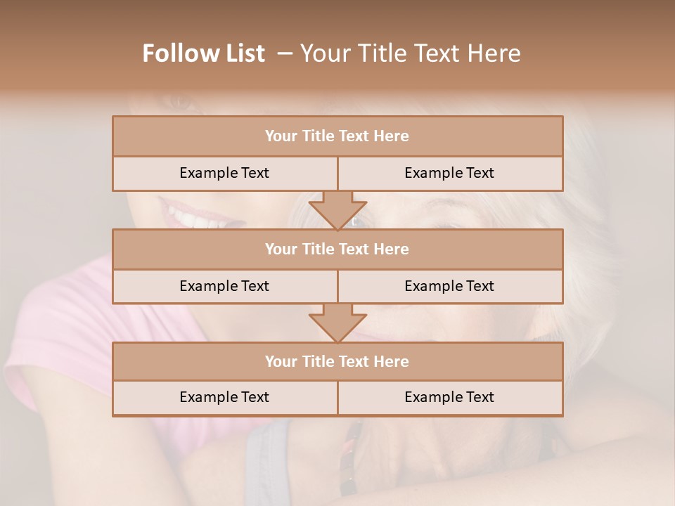 Healthy Best Ager Caring PowerPoint Template