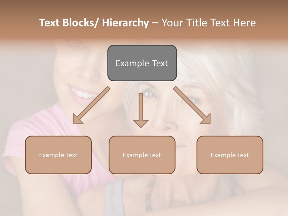 Healthy Best Ager Caring PowerPoint Template