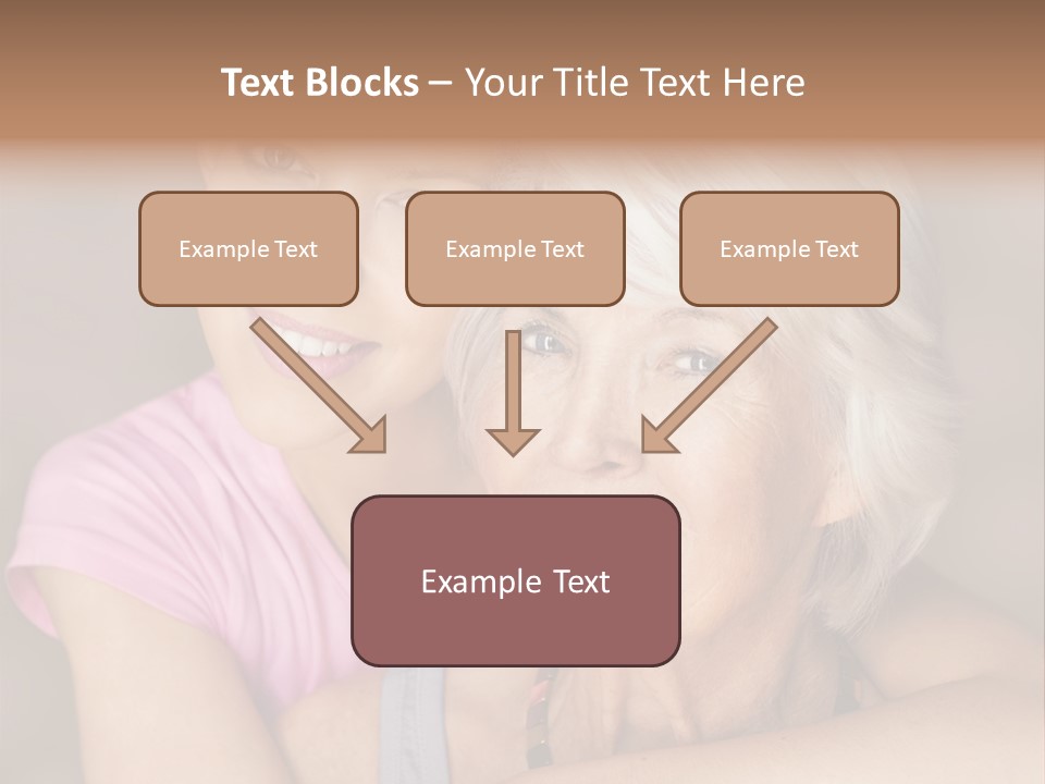 Healthy Best Ager Caring PowerPoint Template