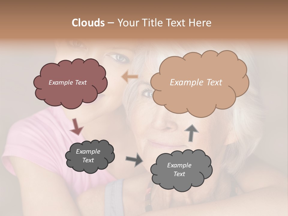 Healthy Best Ager Caring PowerPoint Template