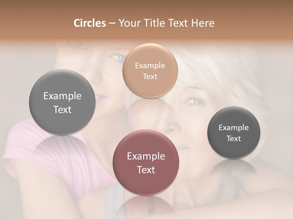 Healthy Best Ager Caring PowerPoint Template