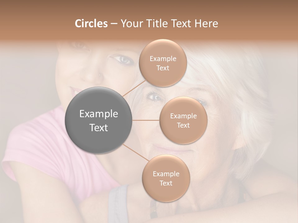 Healthy Best Ager Caring PowerPoint Template