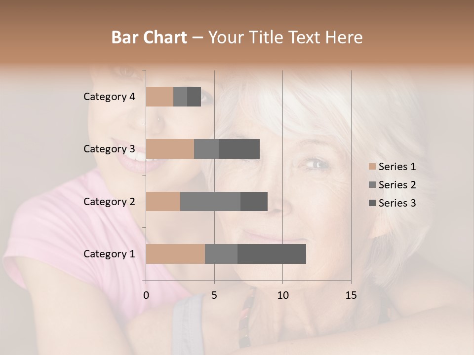 Healthy Best Ager Caring PowerPoint Template