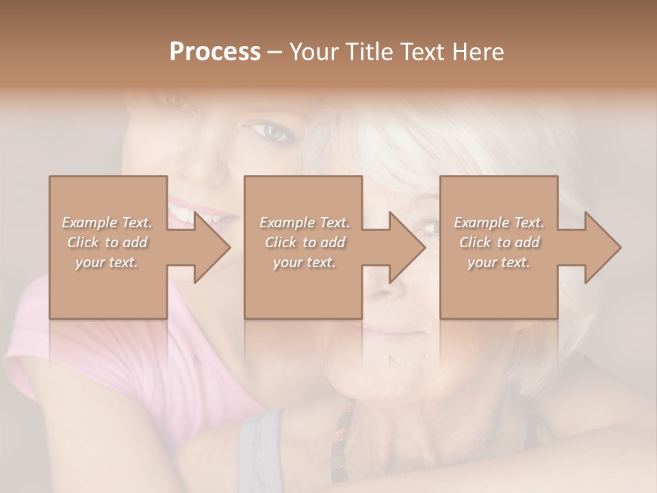 Healthy Best Ager Caring PowerPoint Template