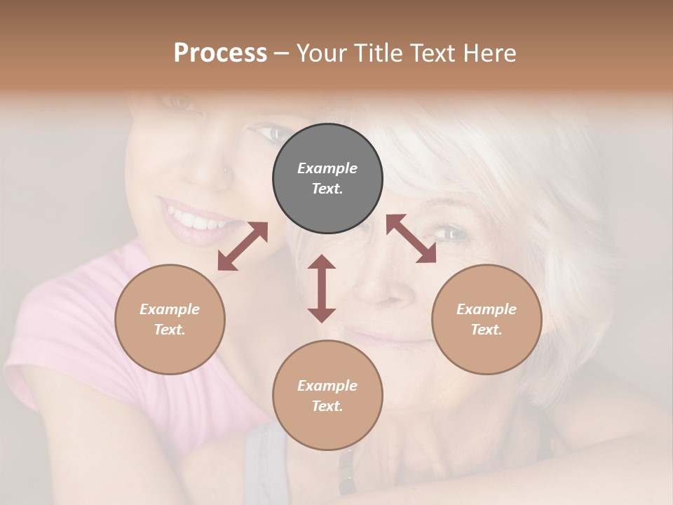 Healthy Best Ager Caring PowerPoint Template