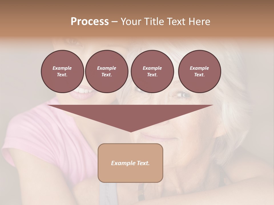 Healthy Best Ager Caring PowerPoint Template