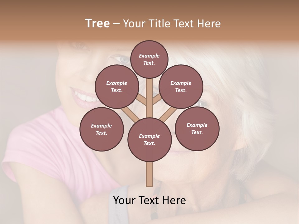 Healthy Best Ager Caring PowerPoint Template