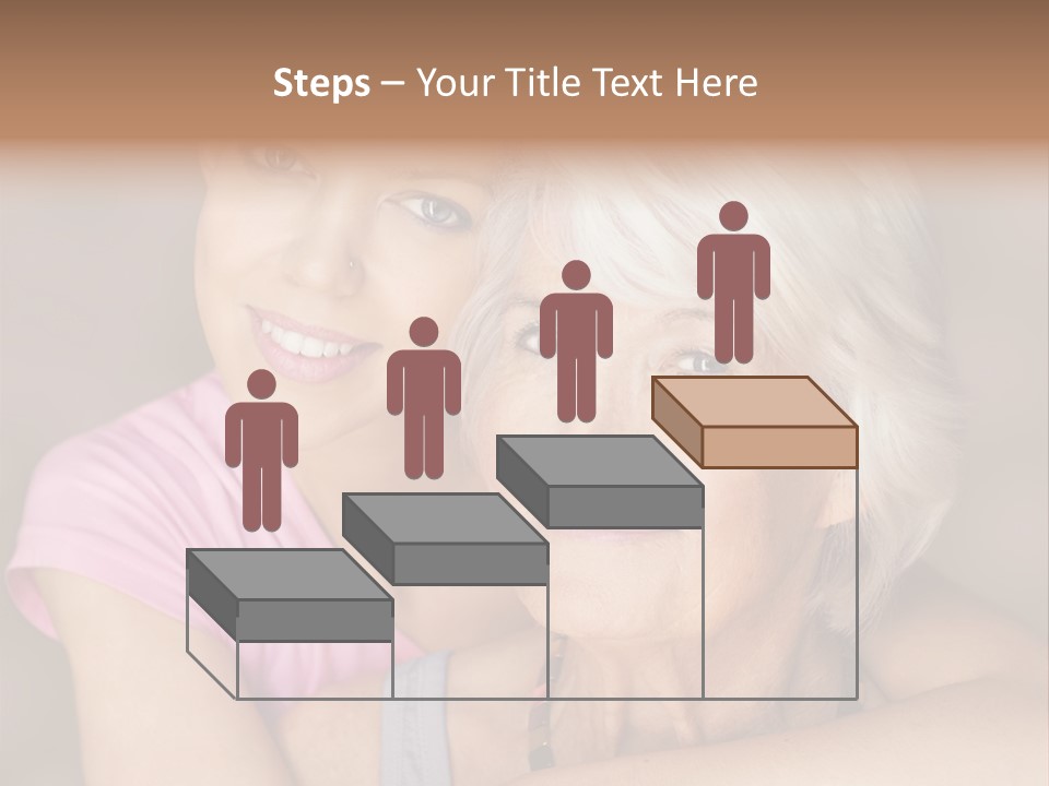 Healthy Best Ager Caring PowerPoint Template
