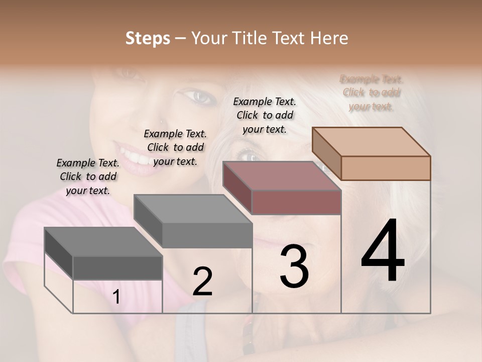 Healthy Best Ager Caring PowerPoint Template