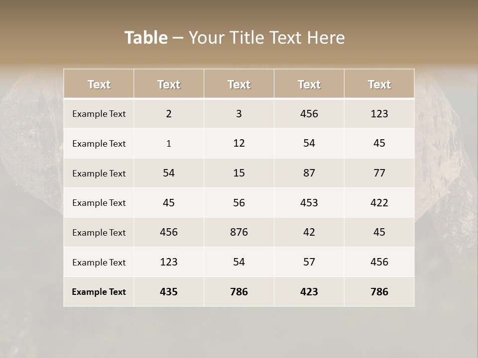 Wise Animal Nature PowerPoint Template