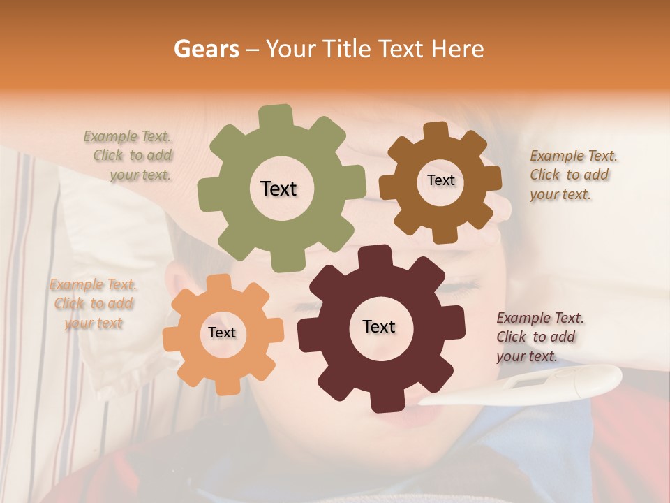 Winter Hospital Bedroom PowerPoint Template