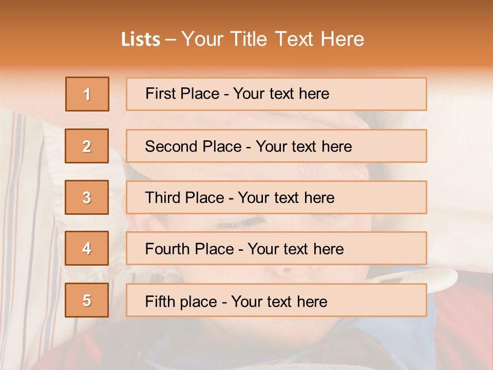 Winter Hospital Bedroom PowerPoint Template