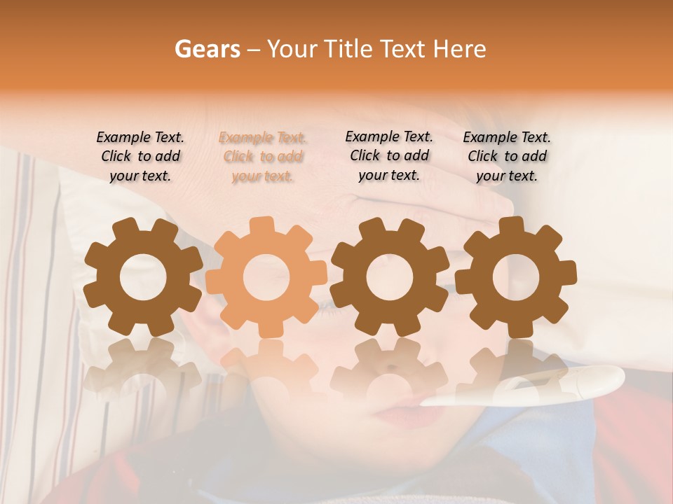 Winter Hospital Bedroom PowerPoint Template