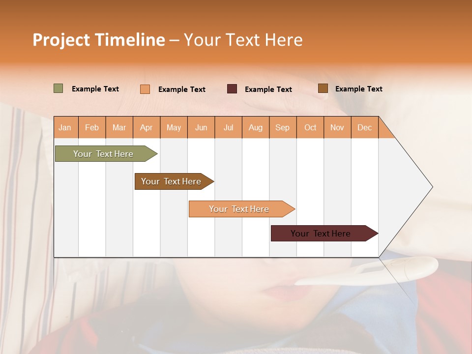 Winter Hospital Bedroom PowerPoint Template
