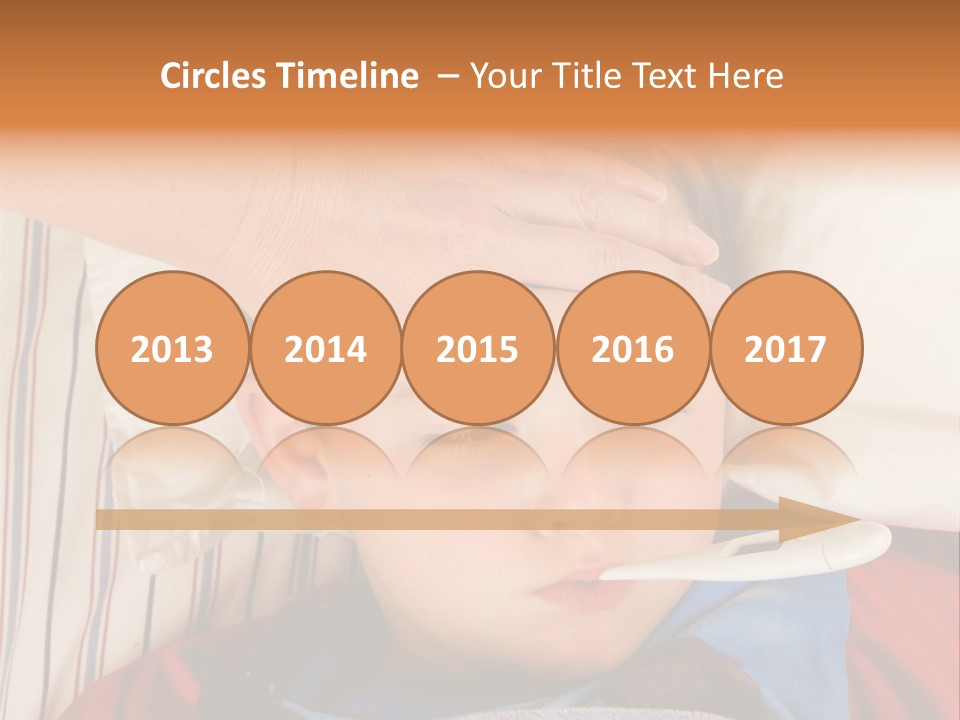 Winter Hospital Bedroom PowerPoint Template