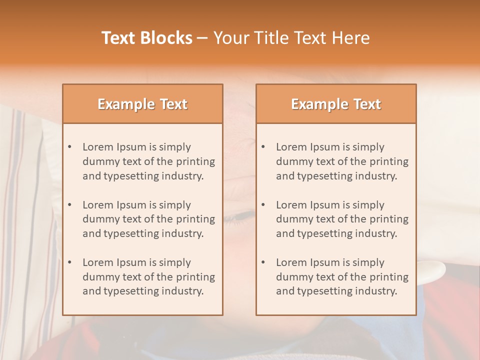 Winter Hospital Bedroom PowerPoint Template