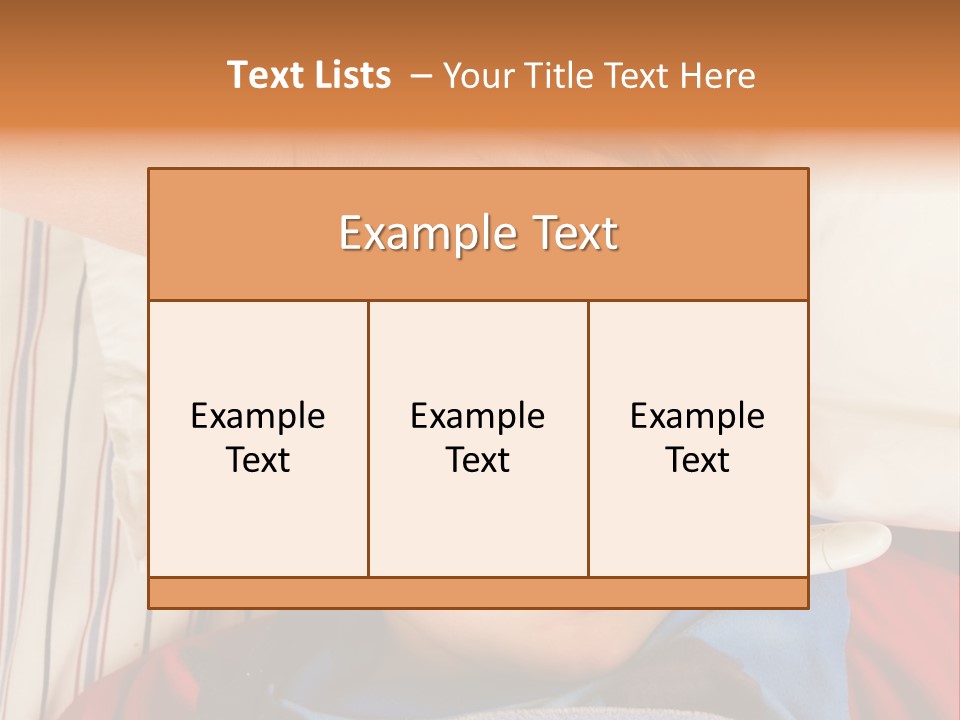 Winter Hospital Bedroom PowerPoint Template