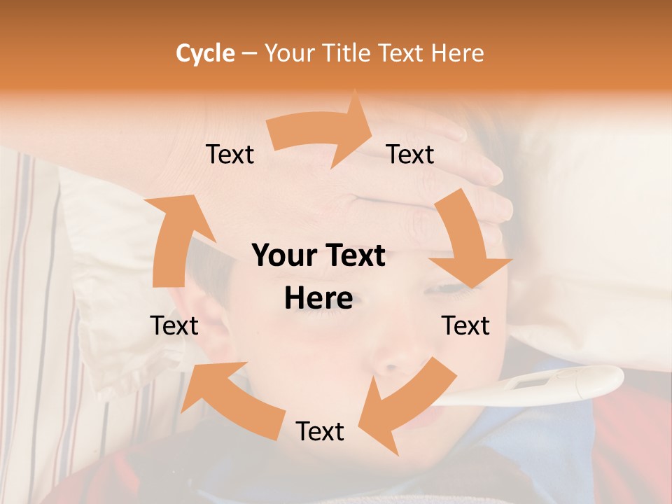 Winter Hospital Bedroom PowerPoint Template