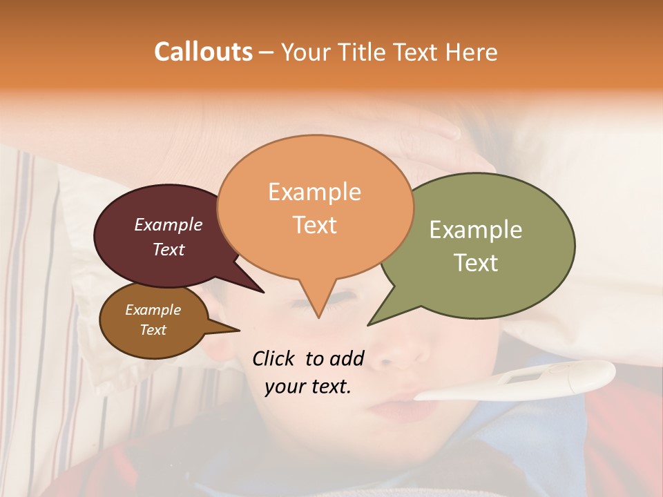 Winter Hospital Bedroom PowerPoint Template