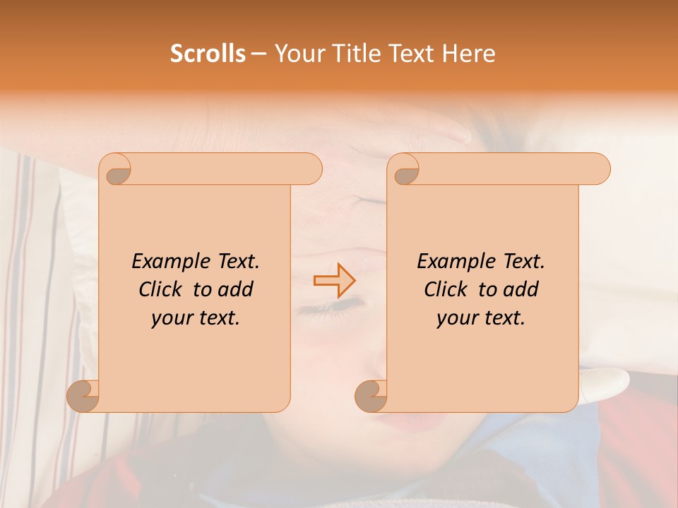 Winter Hospital Bedroom PowerPoint Template