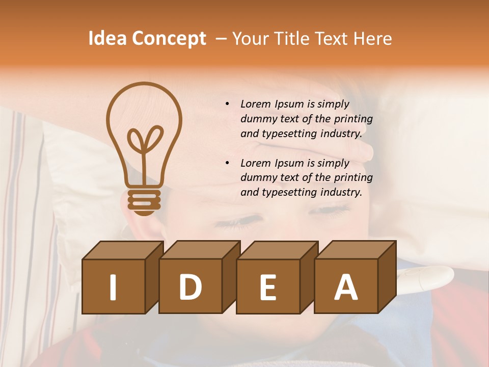 Winter Hospital Bedroom PowerPoint Template