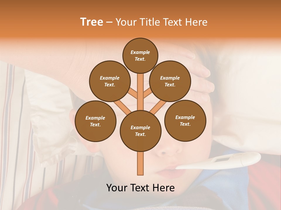 Winter Hospital Bedroom PowerPoint Template