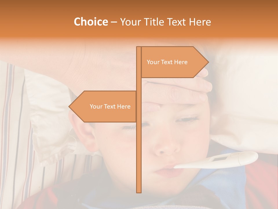 Winter Hospital Bedroom PowerPoint Template