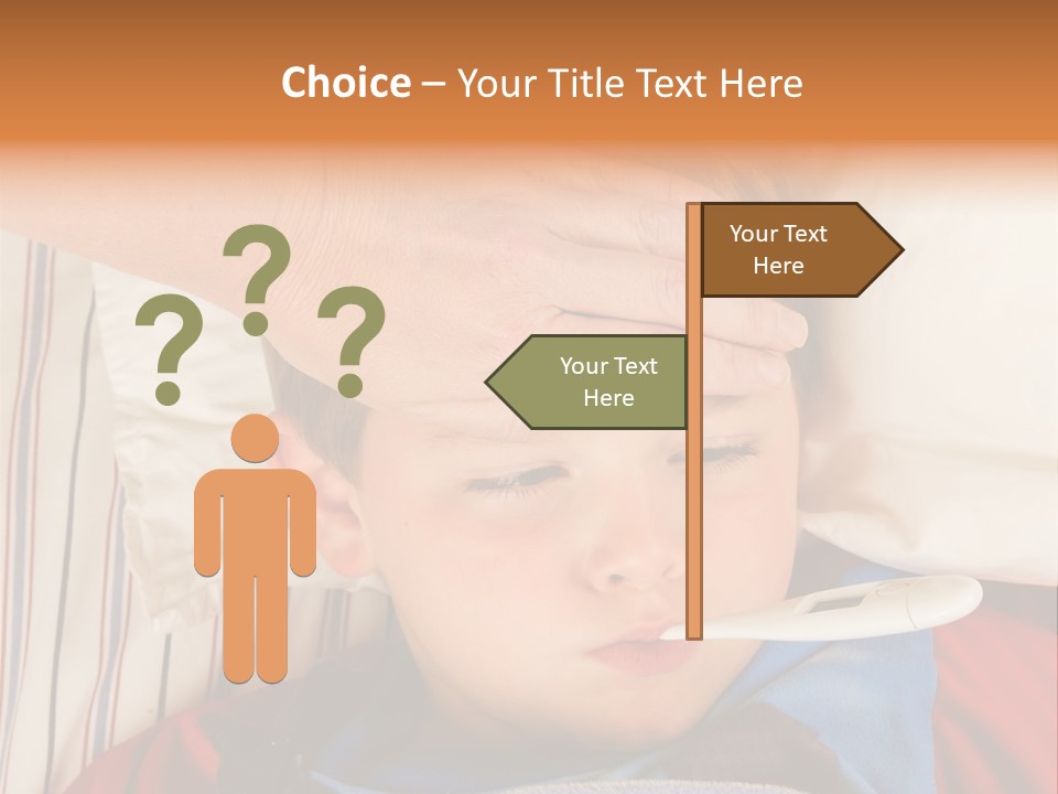 Winter Hospital Bedroom PowerPoint Template