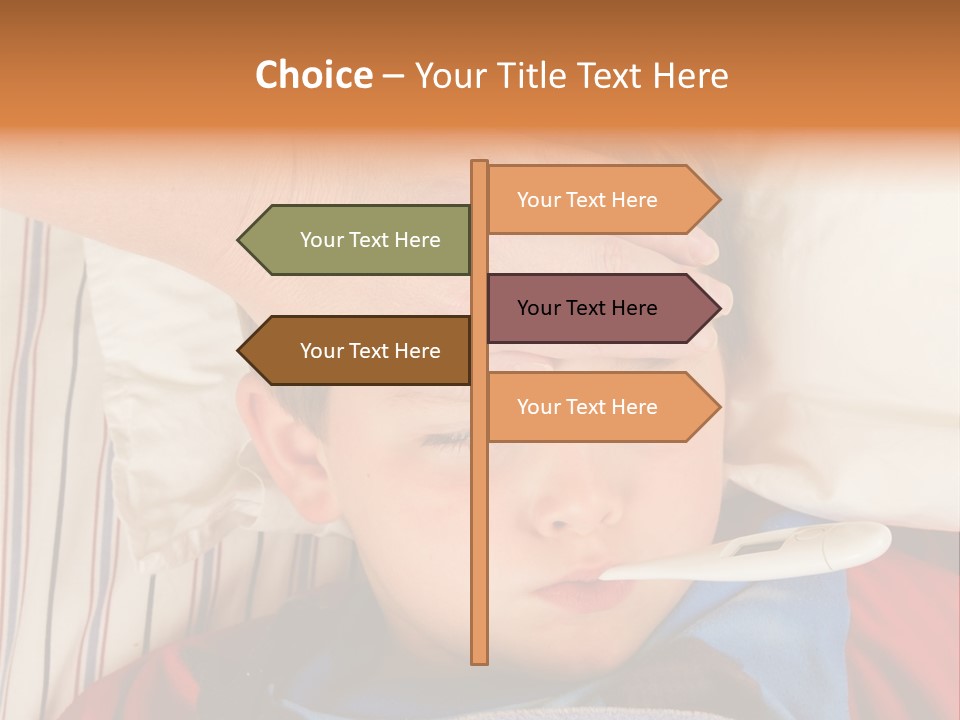 Winter Hospital Bedroom PowerPoint Template