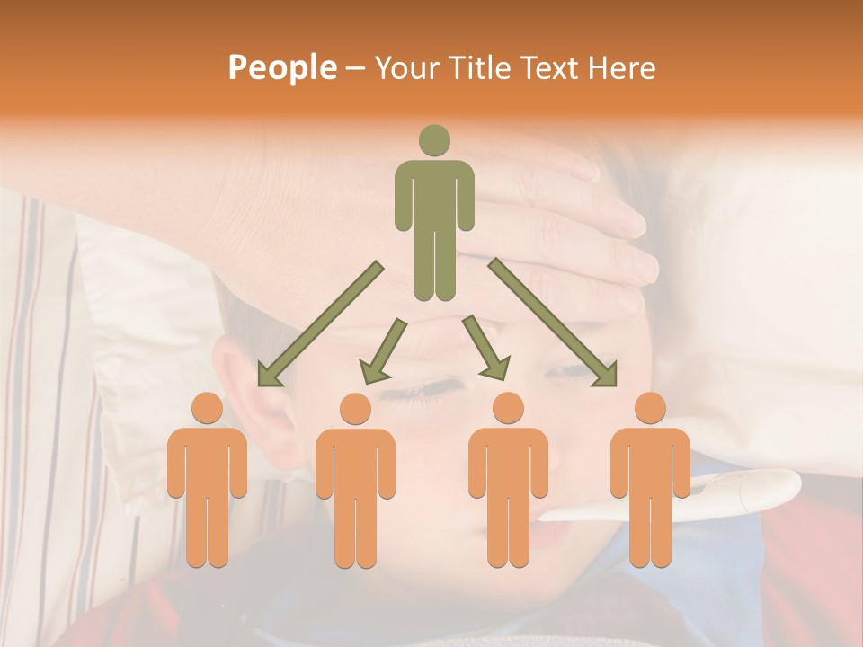 Winter Hospital Bedroom PowerPoint Template