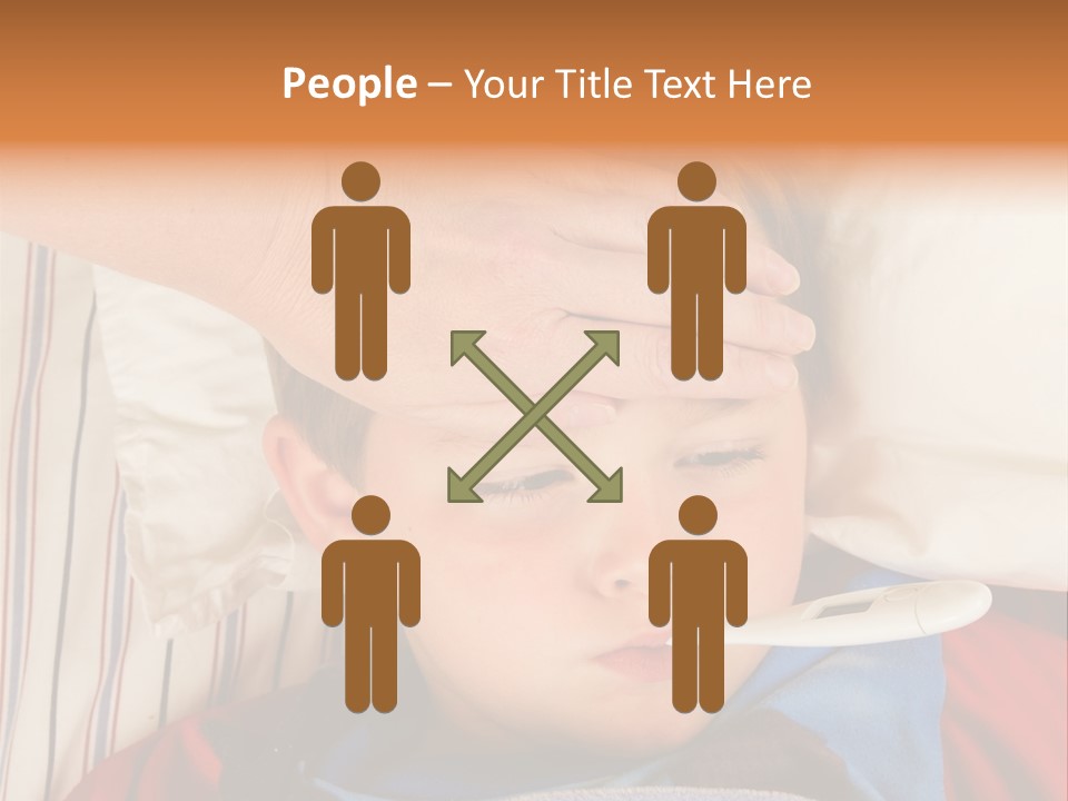 Winter Hospital Bedroom PowerPoint Template