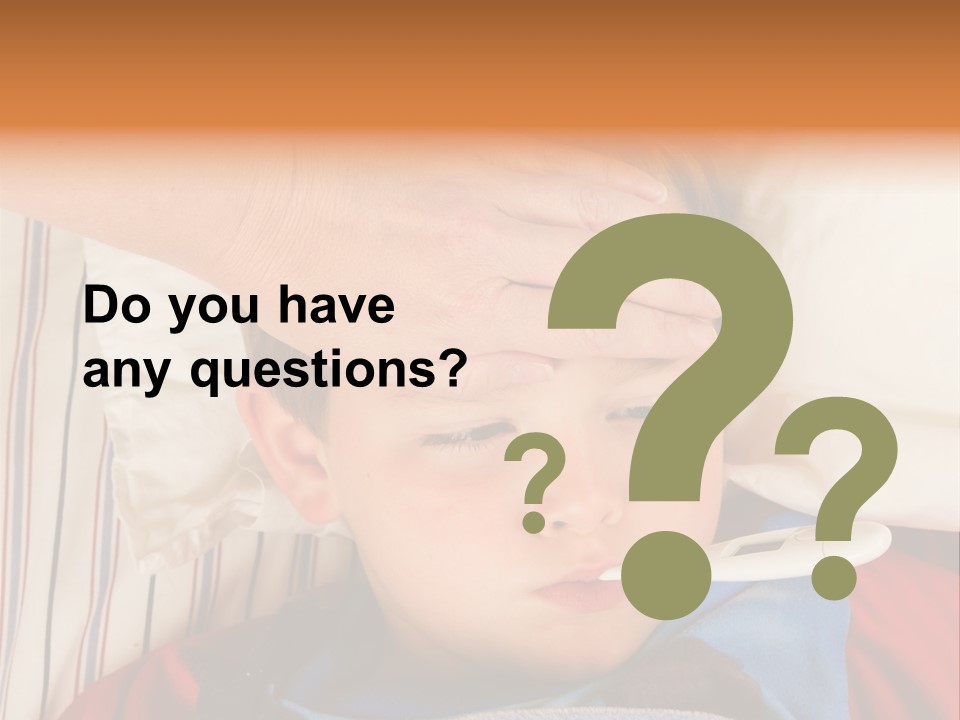 Winter Hospital Bedroom PowerPoint Template