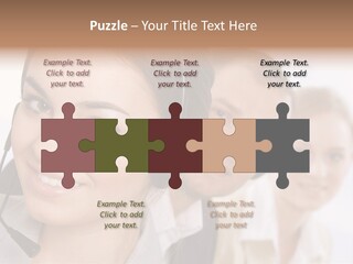 Colleague Team Beautiful PowerPoint Template