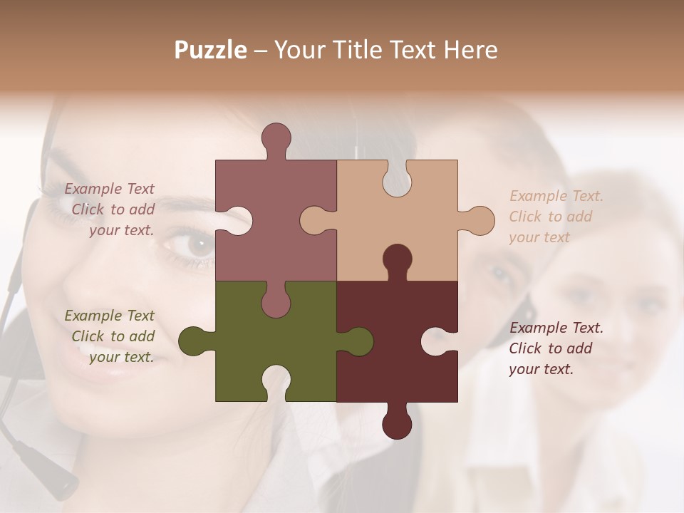 Colleague Team Beautiful PowerPoint Template