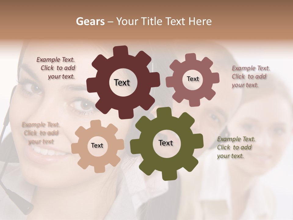 Colleague Team Beautiful PowerPoint Template