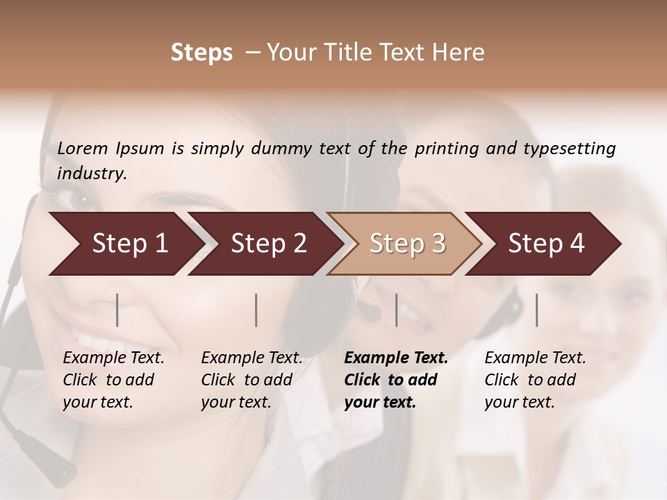 Colleague Team Beautiful PowerPoint Template
