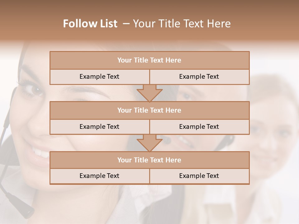 Colleague Team Beautiful PowerPoint Template