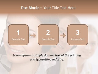 Colleague Team Beautiful PowerPoint Template