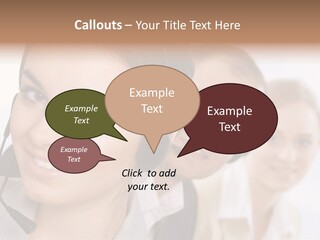 Colleague Team Beautiful PowerPoint Template