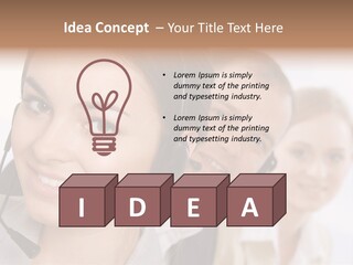 Colleague Team Beautiful PowerPoint Template