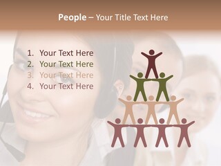 Colleague Team Beautiful PowerPoint Template
