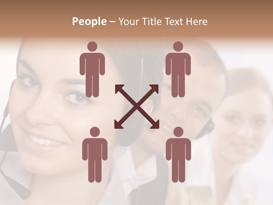 Colleague Team Beautiful PowerPoint Template