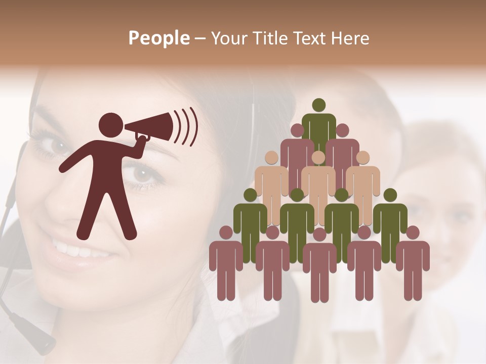 Colleague Team Beautiful PowerPoint Template