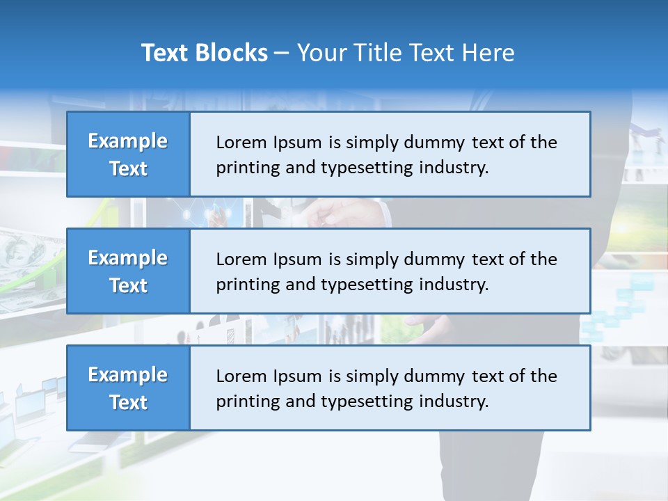 Broadcasting Flat Search PowerPoint Template