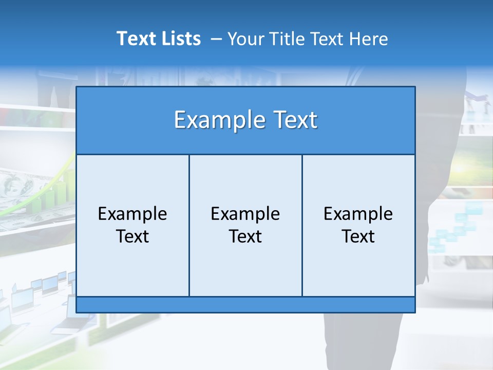 Broadcasting Flat Search PowerPoint Template