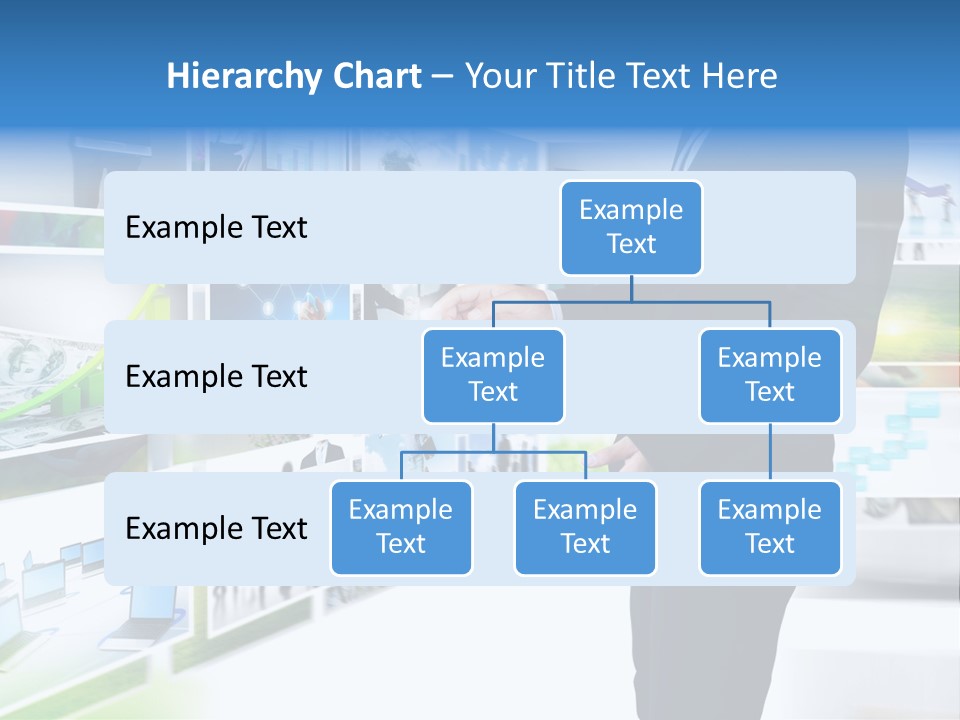 Broadcasting Flat Search PowerPoint Template