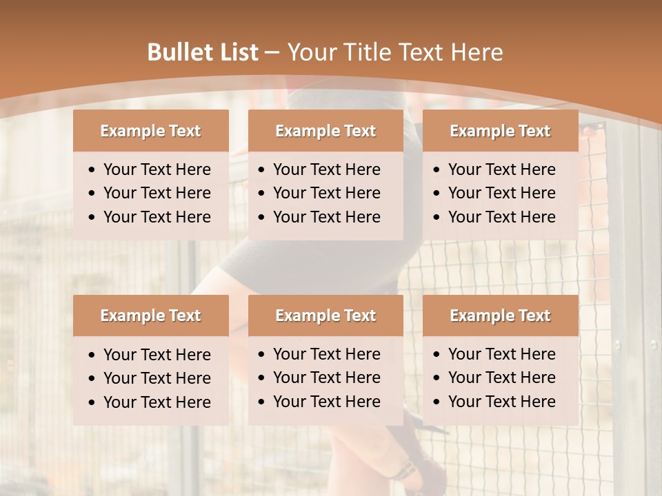 Urban Attractive Skirt PowerPoint Template