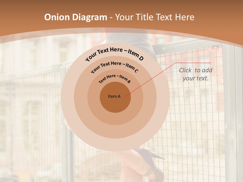 Urban Attractive Skirt PowerPoint Template