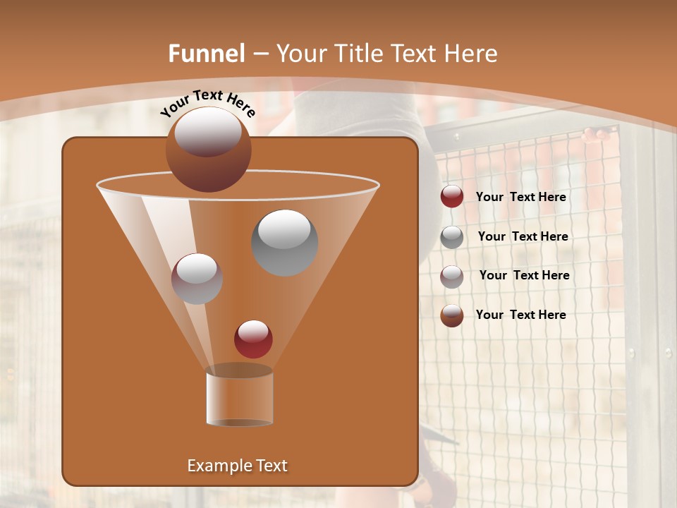 Urban Attractive Skirt PowerPoint Template